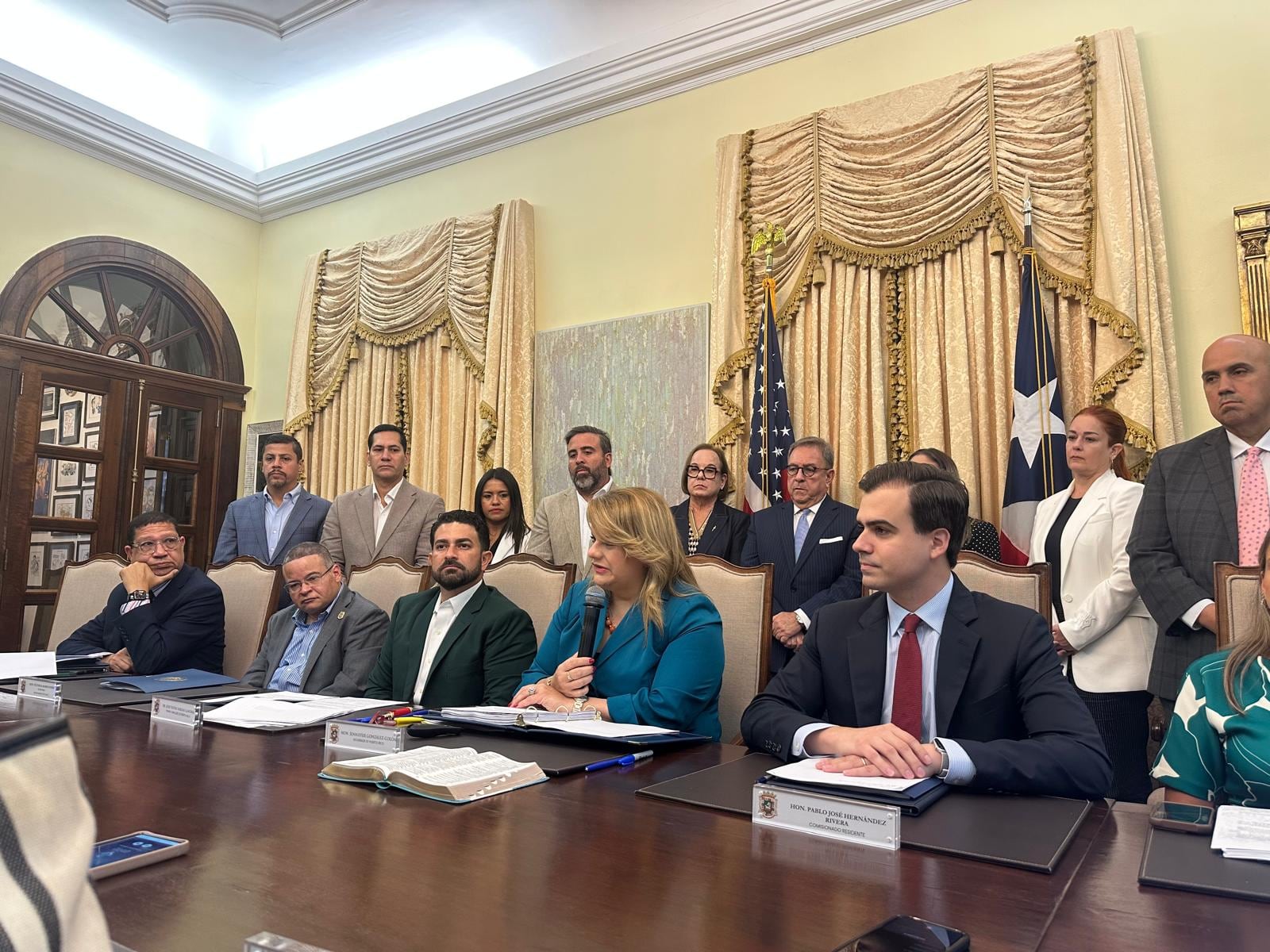 Jenniffer González y Pablo José Hernández harán frente común ante el Congreso para extender fondos de Medicaid