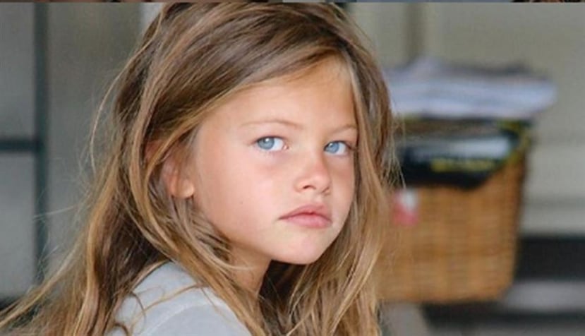 Thylane Blondeau fue considerada “la niña más bella del mundo” tras participar, a los 4 años de edad, en una pasarela de Jean-Paul Gaultier. Actualmente, tiene 18 años. (Instagram / GDA)