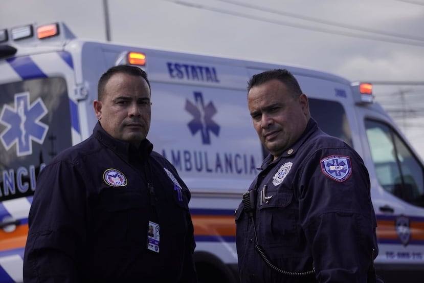 Para historia de hermanos gemelos que llevan trabajando juntos 28 años en emergencias medicas.