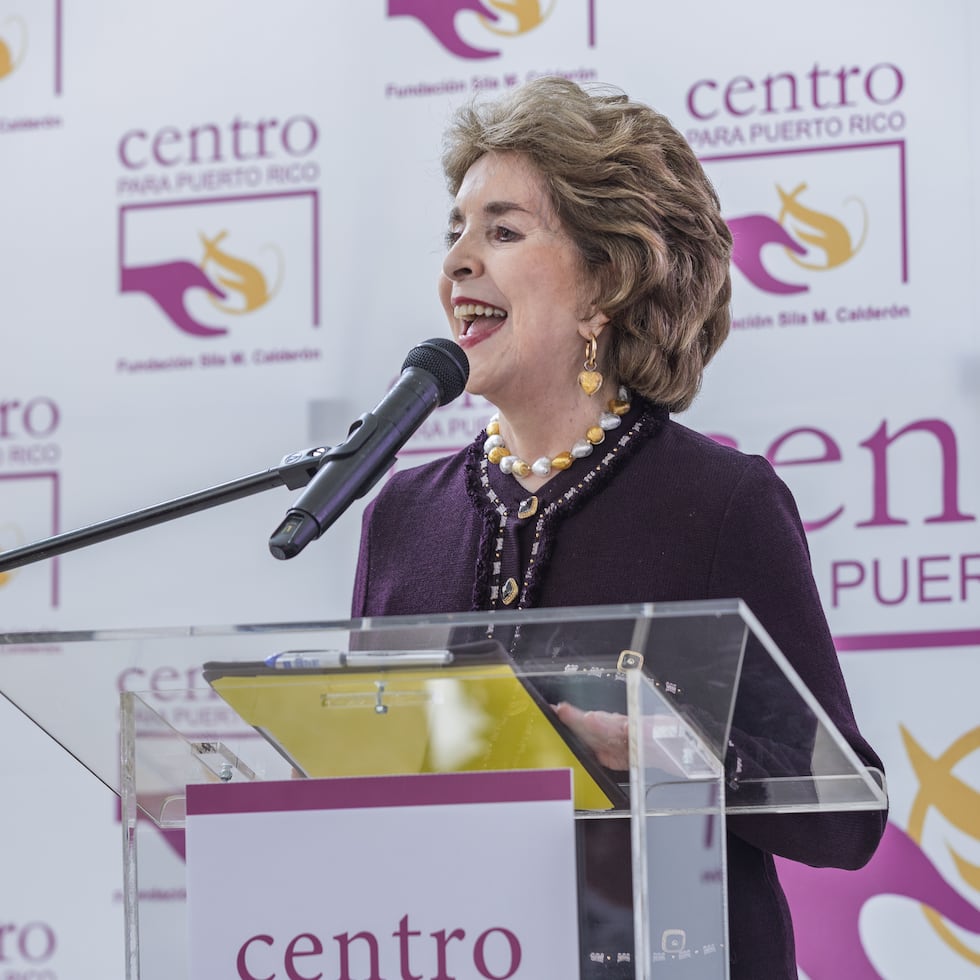 La exgobernadora Sila María Calderón recibirá el premio Puente por Servicio Público.