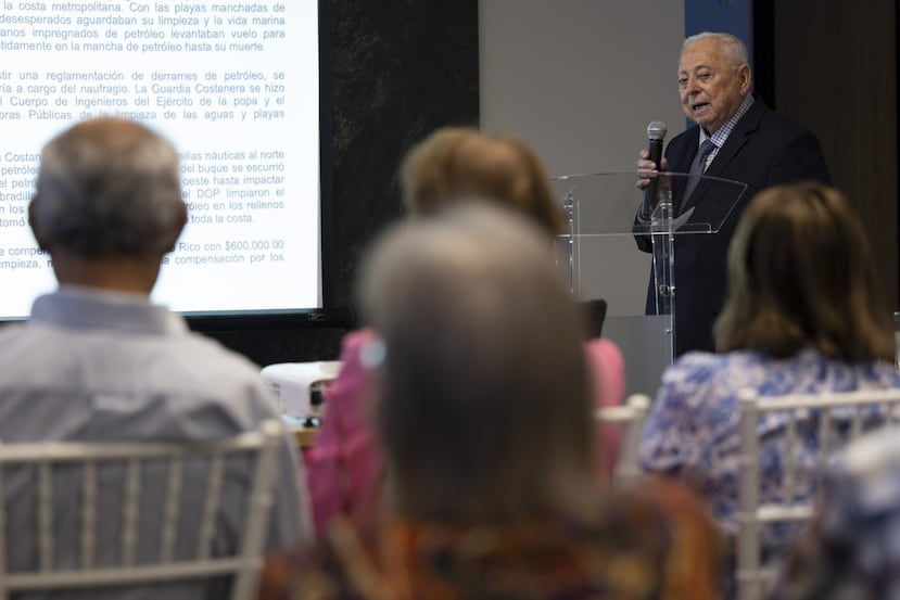 Gelabert presentó el libro en la sede de la organización Para la Naturaleza, en el Viejo San Juan.