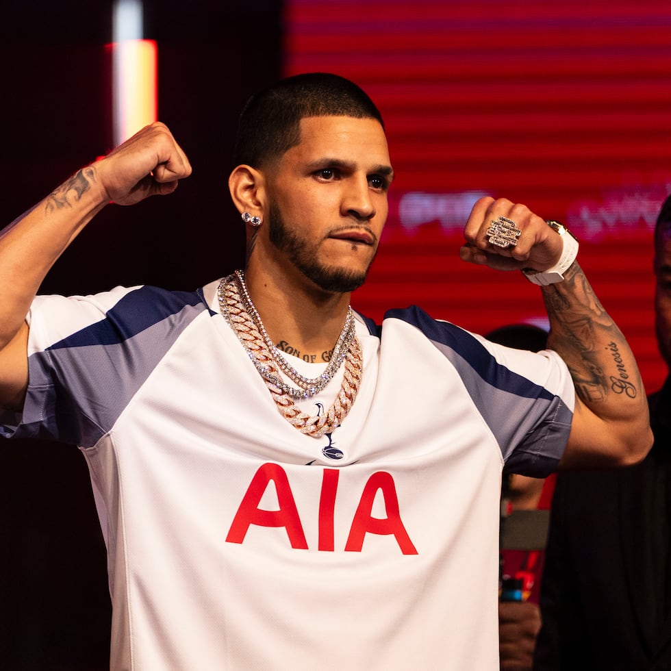 Edgar Berlanga boxeó por última vez el pasado julio en Nueva York.