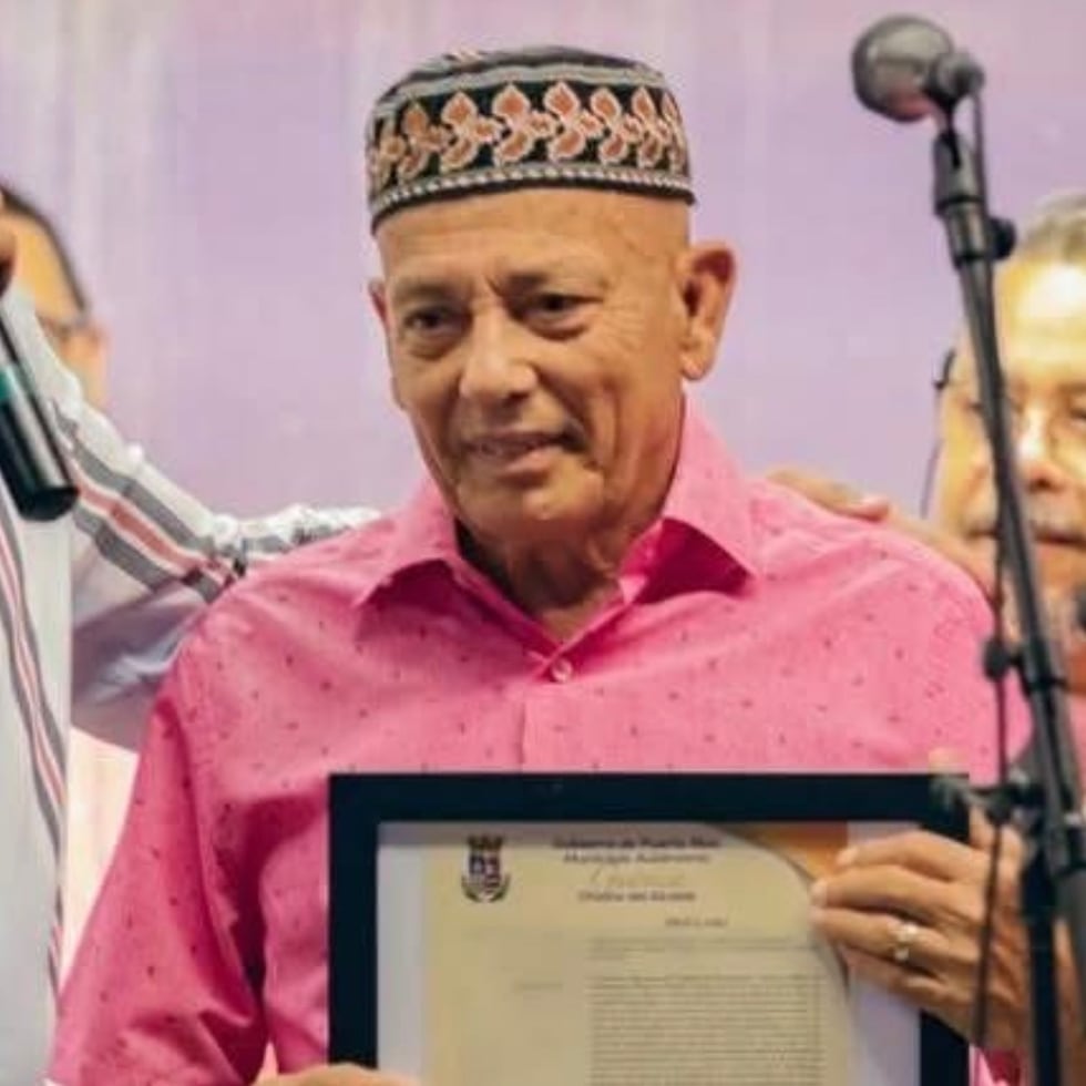 El músico Edwin Rosas.