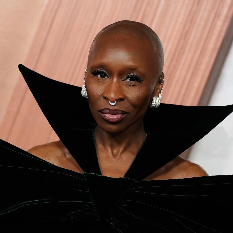 Cynthia Erivo está nominada para mejor interpretación de una actriz en una película, musical o comedia.