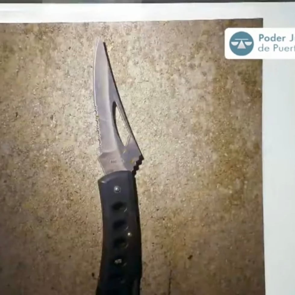 El cuchillo ocupado en una zona aledaña a la casa de la acusada, Elvia Cabrera Rivera, no es el arma homicida.
