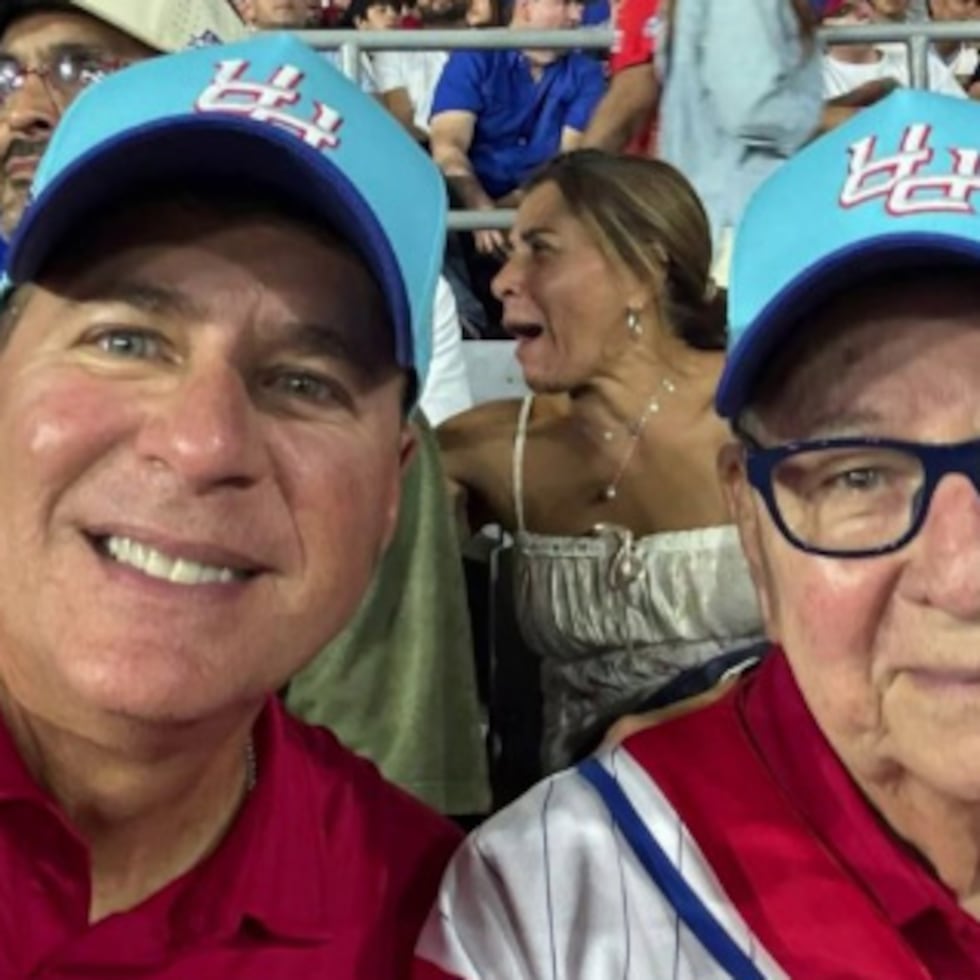 Raymond Arrieta y su papá, Raymond Arrieta Nieves "Don Millo"