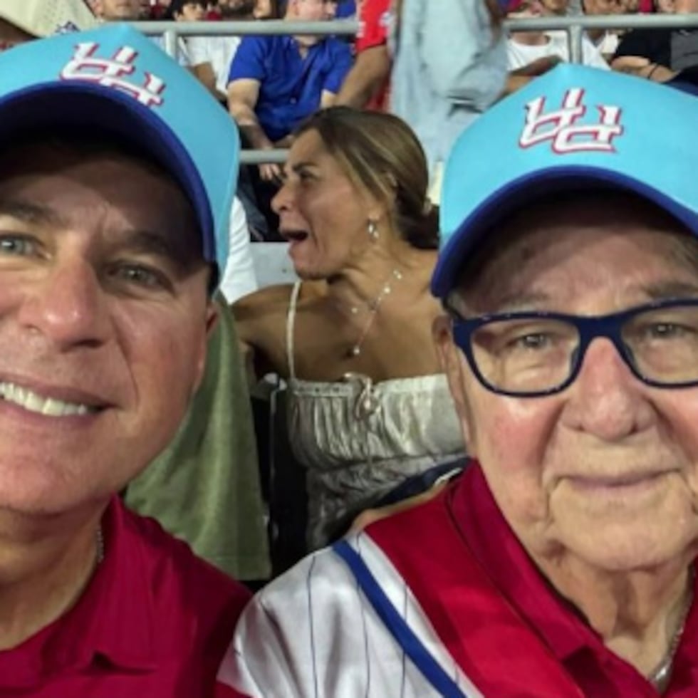 Raymond Arrieta y su papá, Raymond Arrieta Nieves "Don Millo"