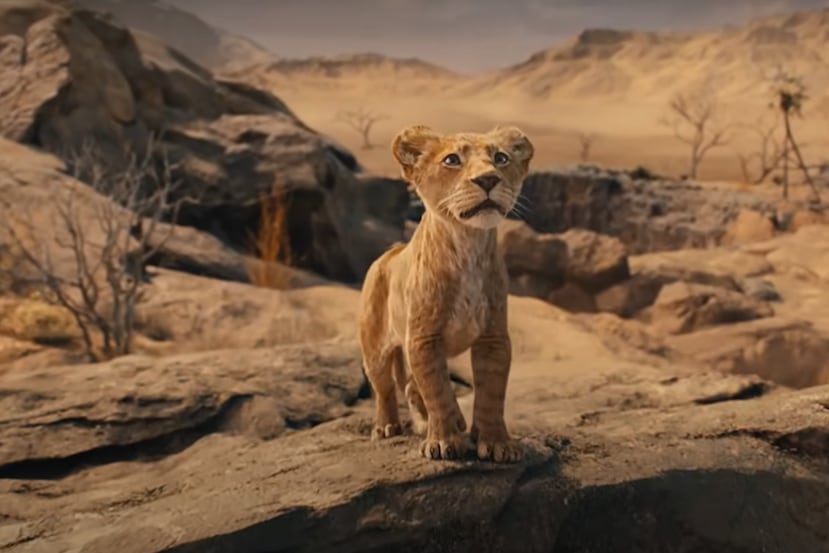 Imagen de la película "Mufasa: The Lion King", que estará en los cines el 20 de diciembre de 2024.