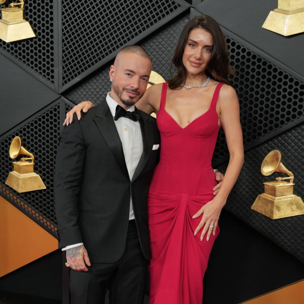 J Balvin y Valentina Ferrer.