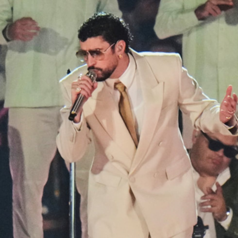 El artista puertorriqueño Bad Bunny