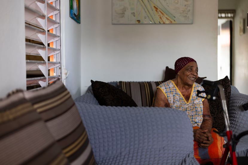 Antonia Osorio Reyes, residente en Parcelas Suárez.