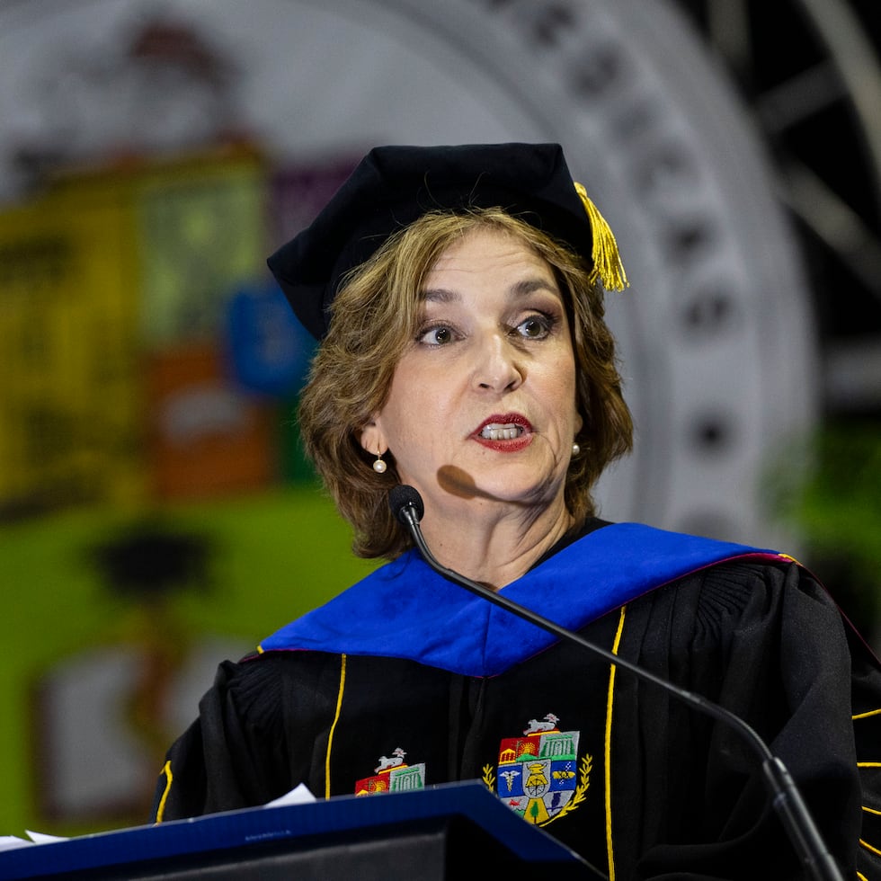 La certificación de la revisión del plan fiscal ignoró los datos sometidos por la UPR y el gobierno. En la foto, la presidenta de la UPR, Zayira Jordán Conde.
