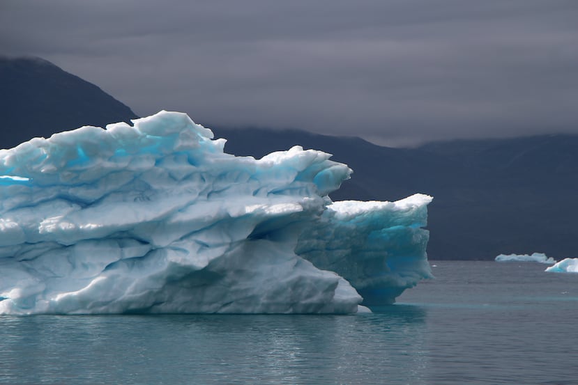 Un iceberg.