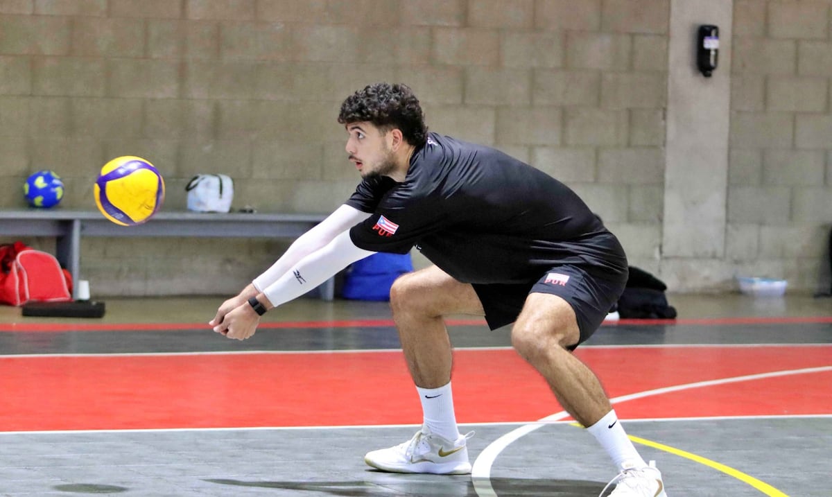 Axel Meléndez lidera la nueva generación de “talla internacional” de la Selección Nacional de voleibol