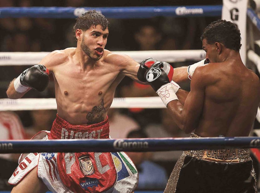 Prichard Colón (izquierda) se encuentra en estado vegetativo debido a los golpes que recibió durante el combate contra Terrell Williams en Fairfax, Virginia.