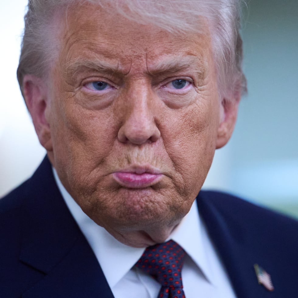 El presidente de Estadoss Unidos, Donald Trump.