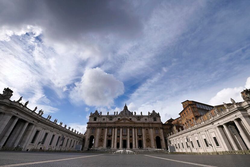 La Basílica de San Pedro, en la Ciudad del Vaticano.