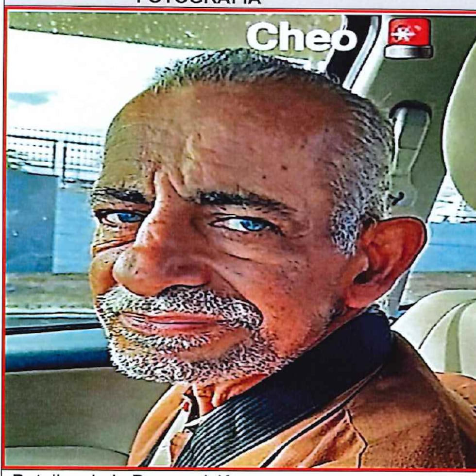 José Nicolas Calderón Arroyo fue visto por última vez el 5 de mayo, en el sector Cortijo, en la PR-2 en ruta hacia la carretera 861.