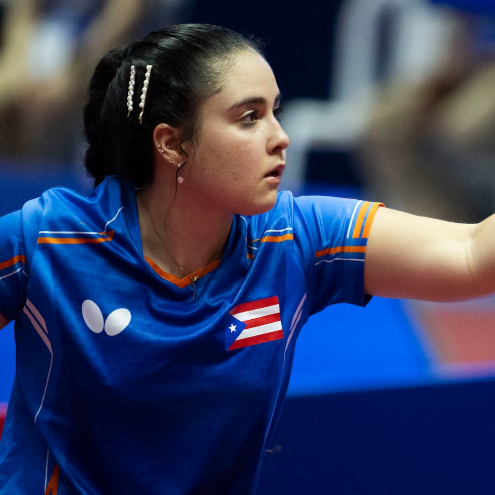 Brianna Burgos (foto) y Adriana Díaz jugarán en la final de dobles femenino el viernes.