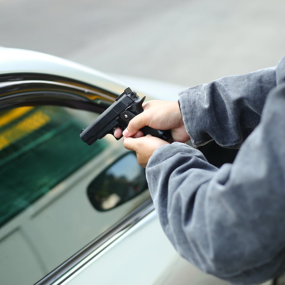 El incidente se reportó en la urbanización Víctor Rojas II, en la calle principal cerca de una cancha de baloncesto.