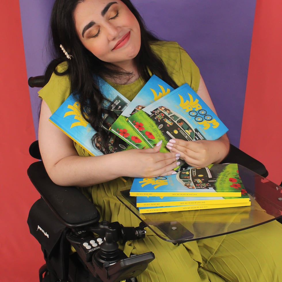 Diana Carolina Colón Vega rumbo a cumplir su sueño con su libro “Vroom Vroom: Una aventura sobre ruedas”.
