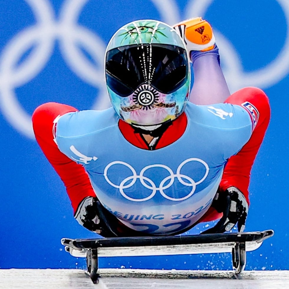 Kellie Delka debutó en las Olimpiadas de Invierno de 2022.