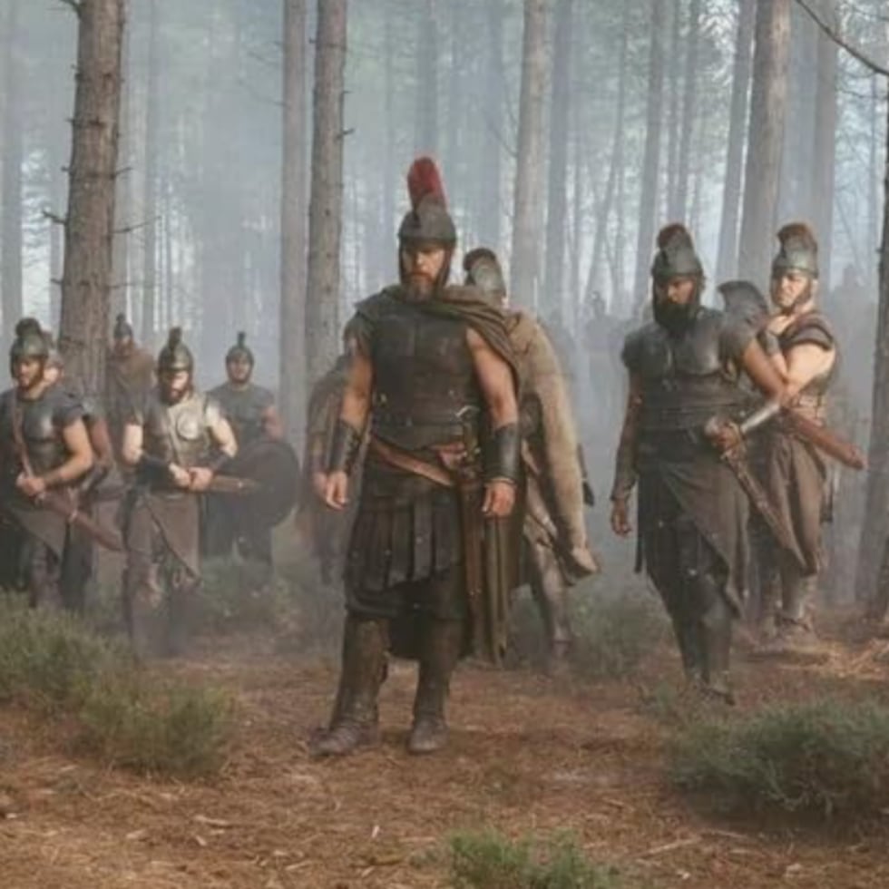Escena de "The Odyssey", película basada en "La Odisea", poema épico atribuido al antiguo poeta griego Homero.