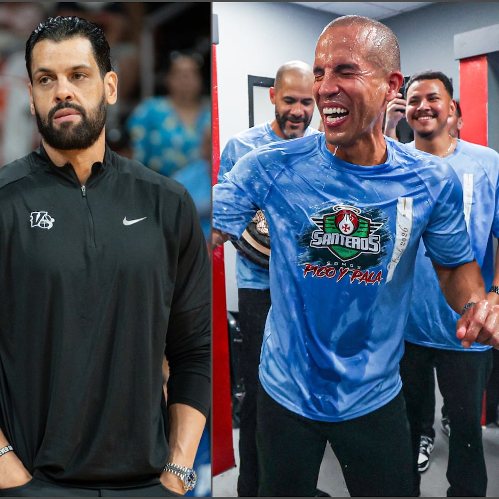 Christian Dalmau, dirigente de los Vaqueros, y Pachy Cruz, piloto de los Santeros, se medirán en una serie final inédita en el BSN.
