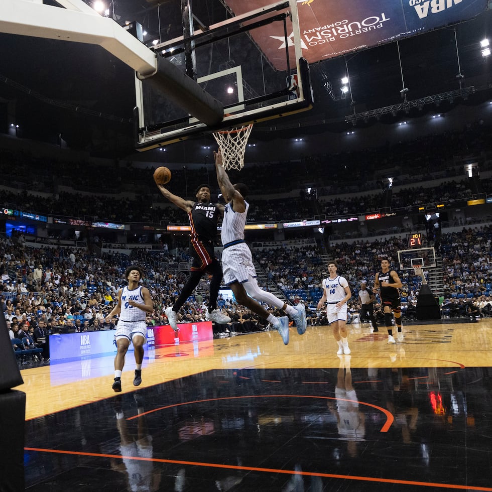 La NBA regresó a Puerto Rico a principios de este mes para celebrar un juego de exhibición entre Miami y Orlando.