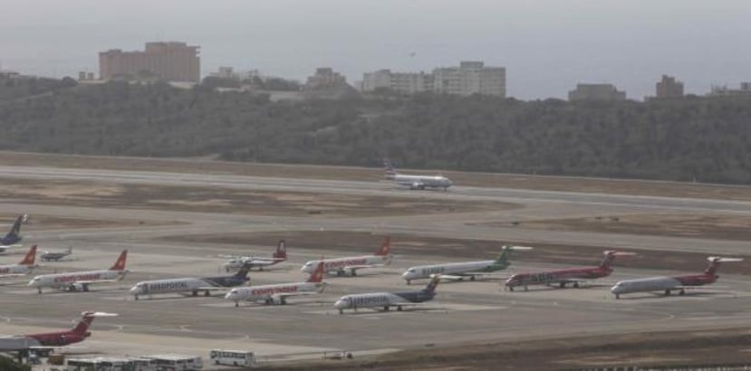 Vista del Aeropuerto Internacional Simón Bolívar en Maiquetía, Venezuela, el 31 de mayo de 2016. (EFE / Christian Hernández)