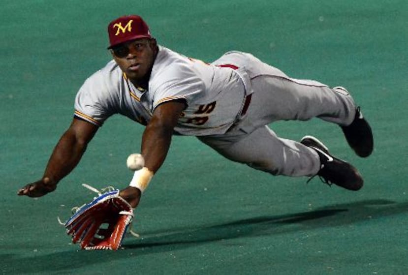 El cubano Yasiel Puig es uno de los refuerzos de los Indios de Mayagüez que pertenecen a los Dodgers de Los Ángeles. <font color="yellow">(Archivo)</font>