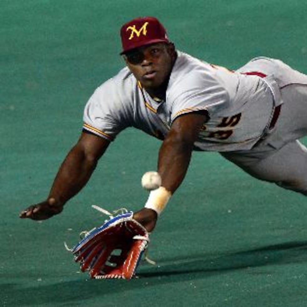 El cubano Yasiel Puig jugó previamente en la liga invernal con los Indios de Mayagüez.