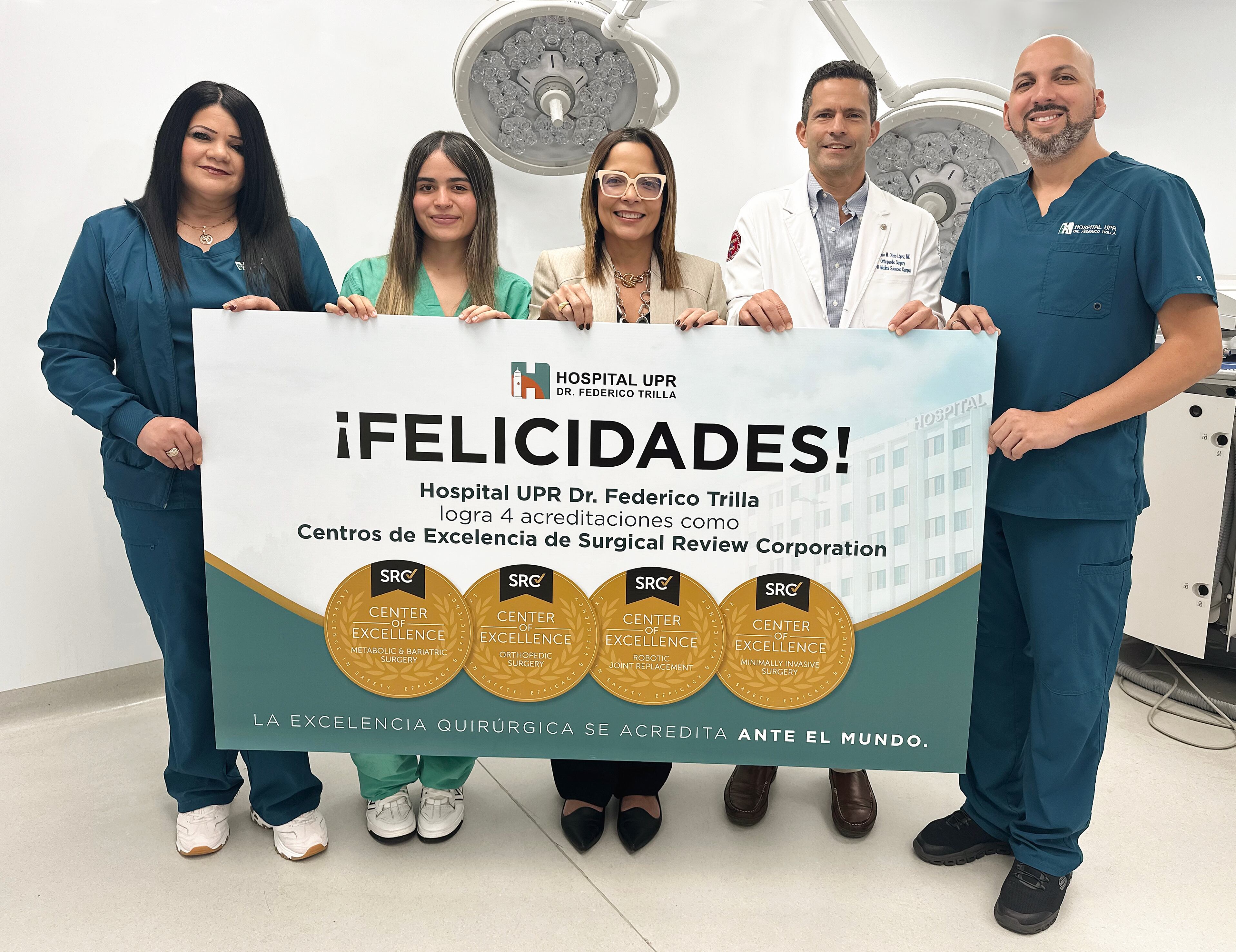 Imagen de la cobertura de: Hospital UPR Dr. Federico Trilla suma nuevas acreditaciones en excelencia quirúrgica