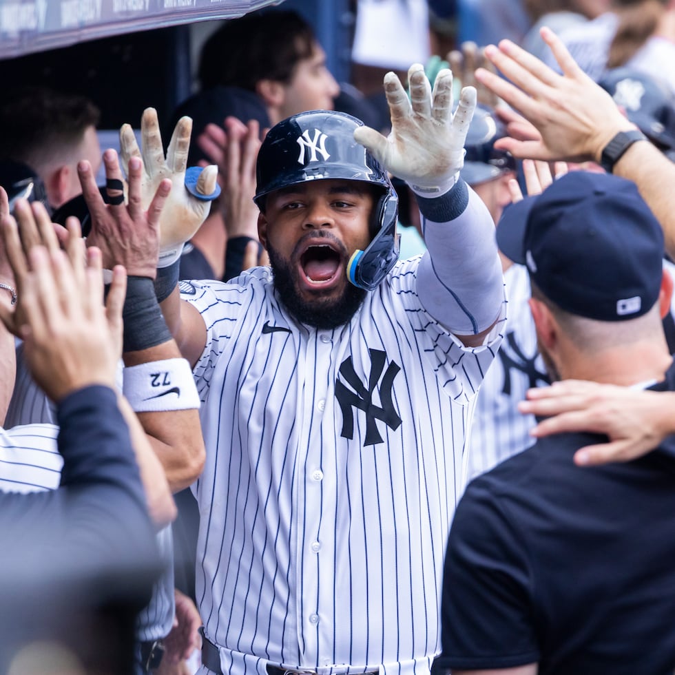 Heliot Ramos conectó su primer jonrón desde que fue adquirido proveniente de San Francisco en la fecha límite de cambios del 3 de agosto.