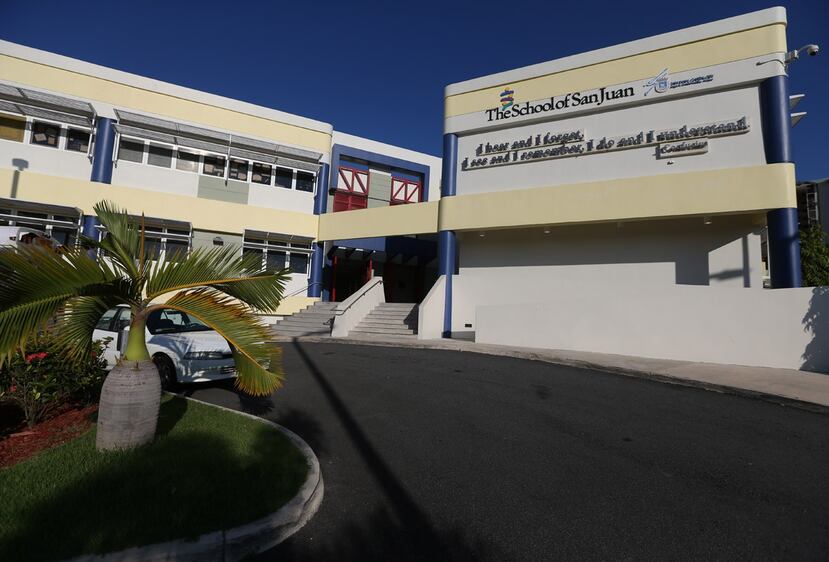 Fachada de The School of San Juan.