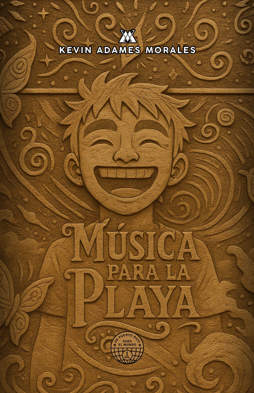 Portada del cómic "Música para la playa" del puertorriqueño Kevin Adames Morales.