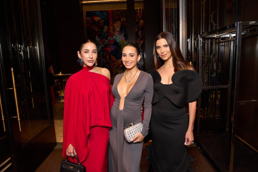 Frances Estrada, Lya Meléndez y Roselyn Sánchez