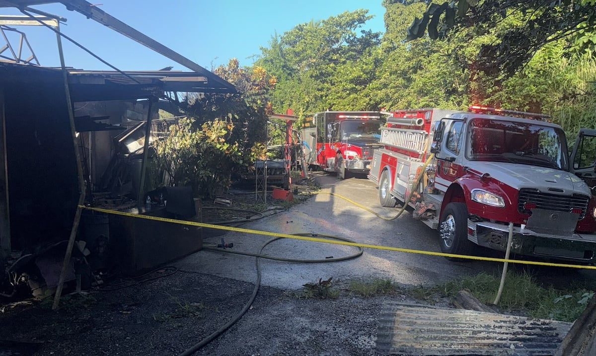 Hallan cuerpo calcinado tras incendio en una vivienda de Adjuntas