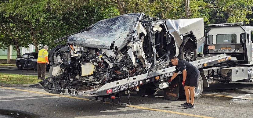 En el accidente fallecieron Anson Lebrón Alers, de 22 años, y su amigo Anthony Nelson Irizarry Bonet, de 26.