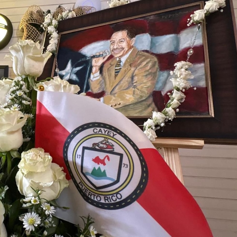 Las exequias fúnebres de Papo Rosario.