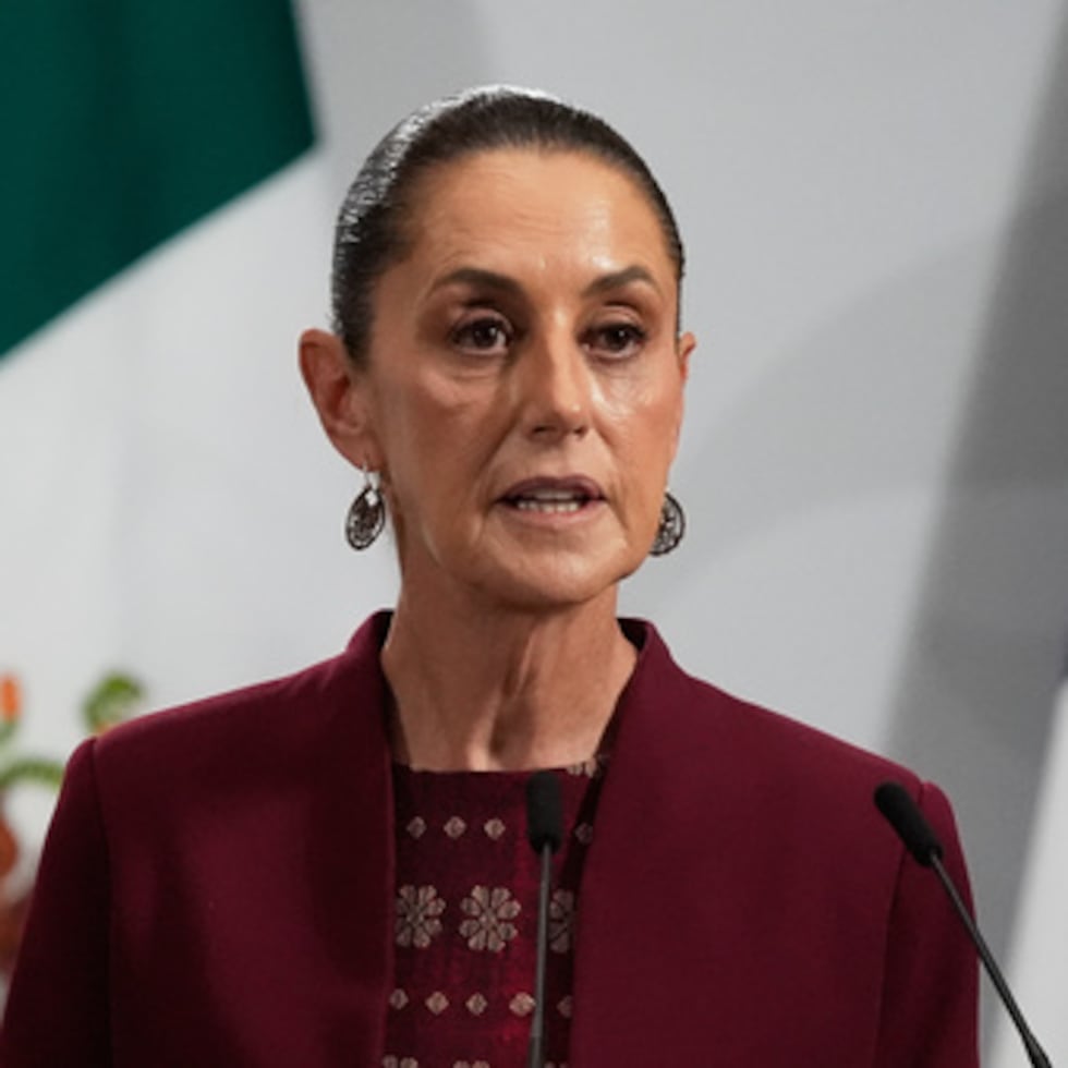 La presidenta mexicana rechazó que ella haya abordado directamente el asunto con su homólogo estadounidense, Donald Trump.