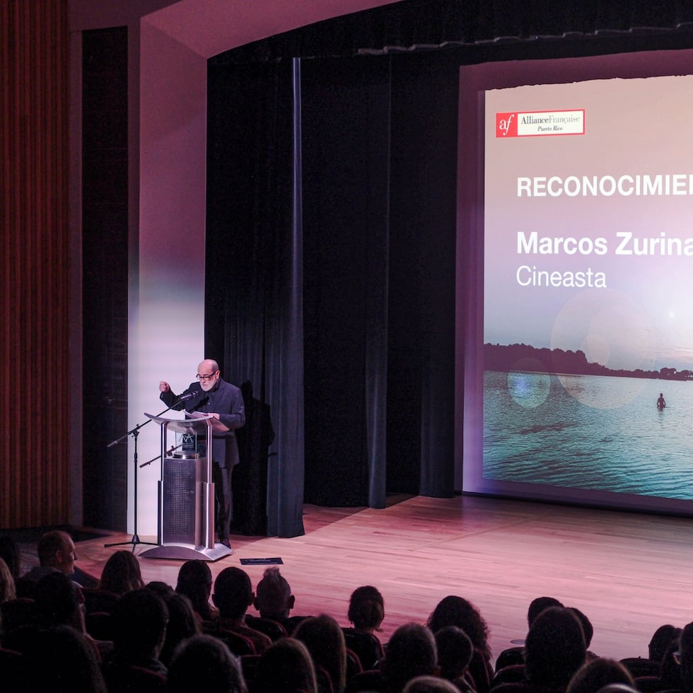 Reconocimiento a Marcos Zurinaga en el Festival de Cine Europeo de Puerto Rico.
