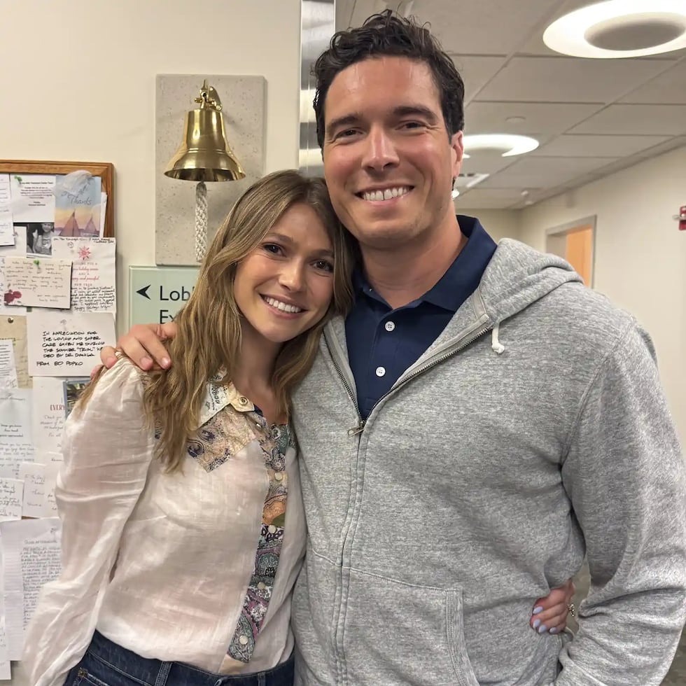 Will Reeve y su esposa, Amanda Dubin.