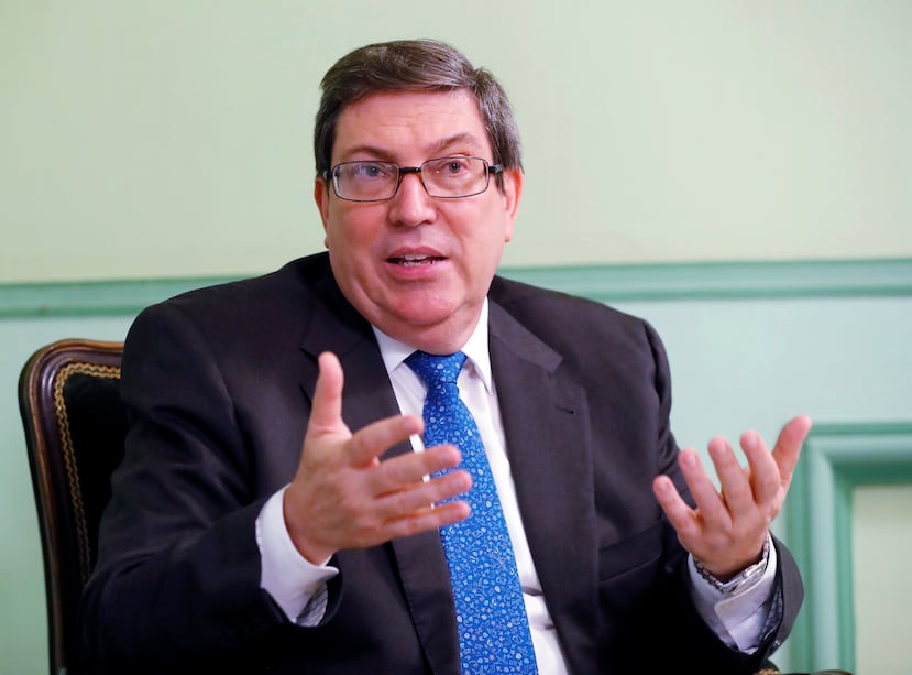 El ministro cubano de Relaciones Exteriores, Bruno Rodríguez, en una fotografía de archivo.
