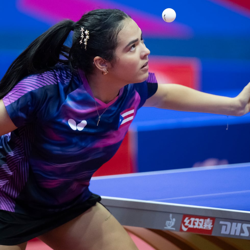 Adriana Díaz es la principal figura del tenis de mesa puertorriqueño y una de las atletas más destacadas de la delegación nacional.