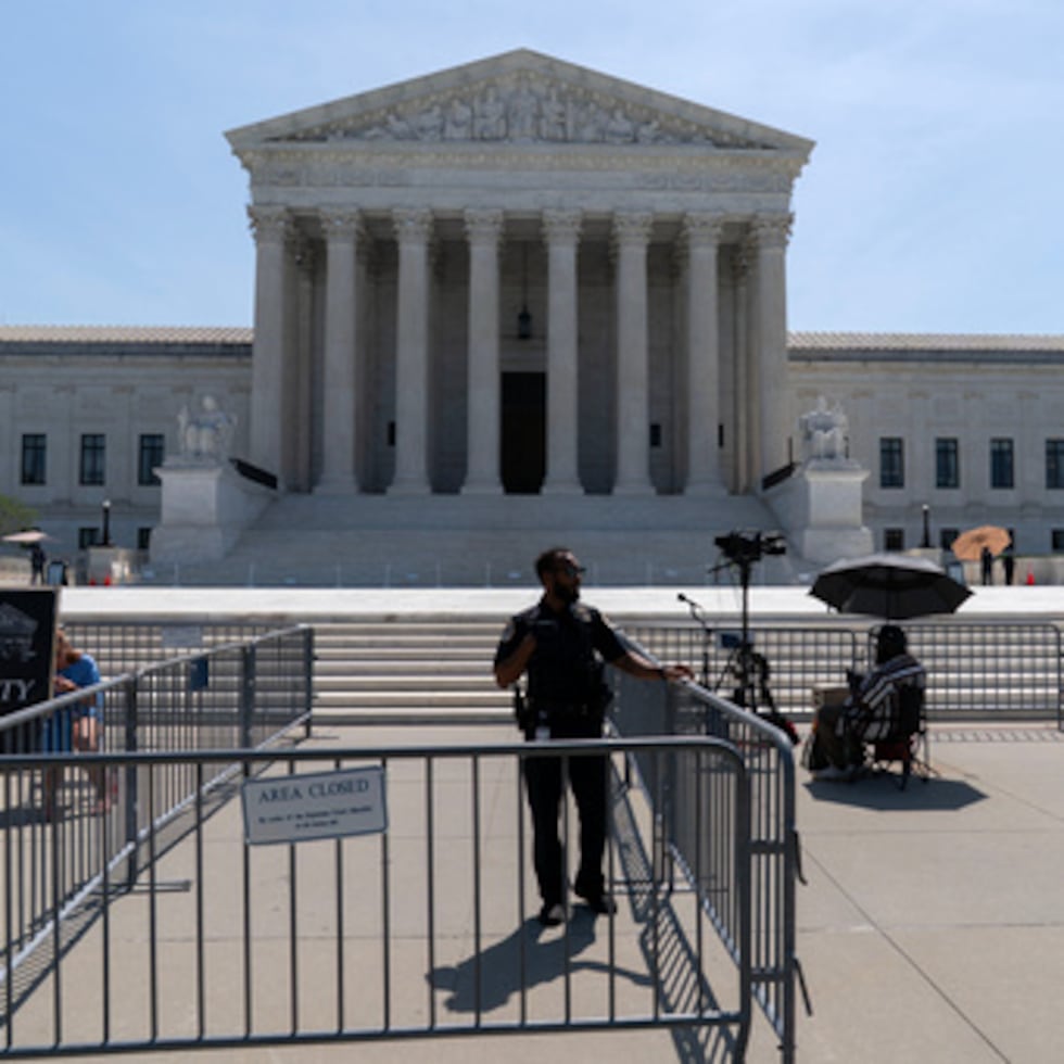 El Tribunal Supremo, en el Capitolio, en Washington.
