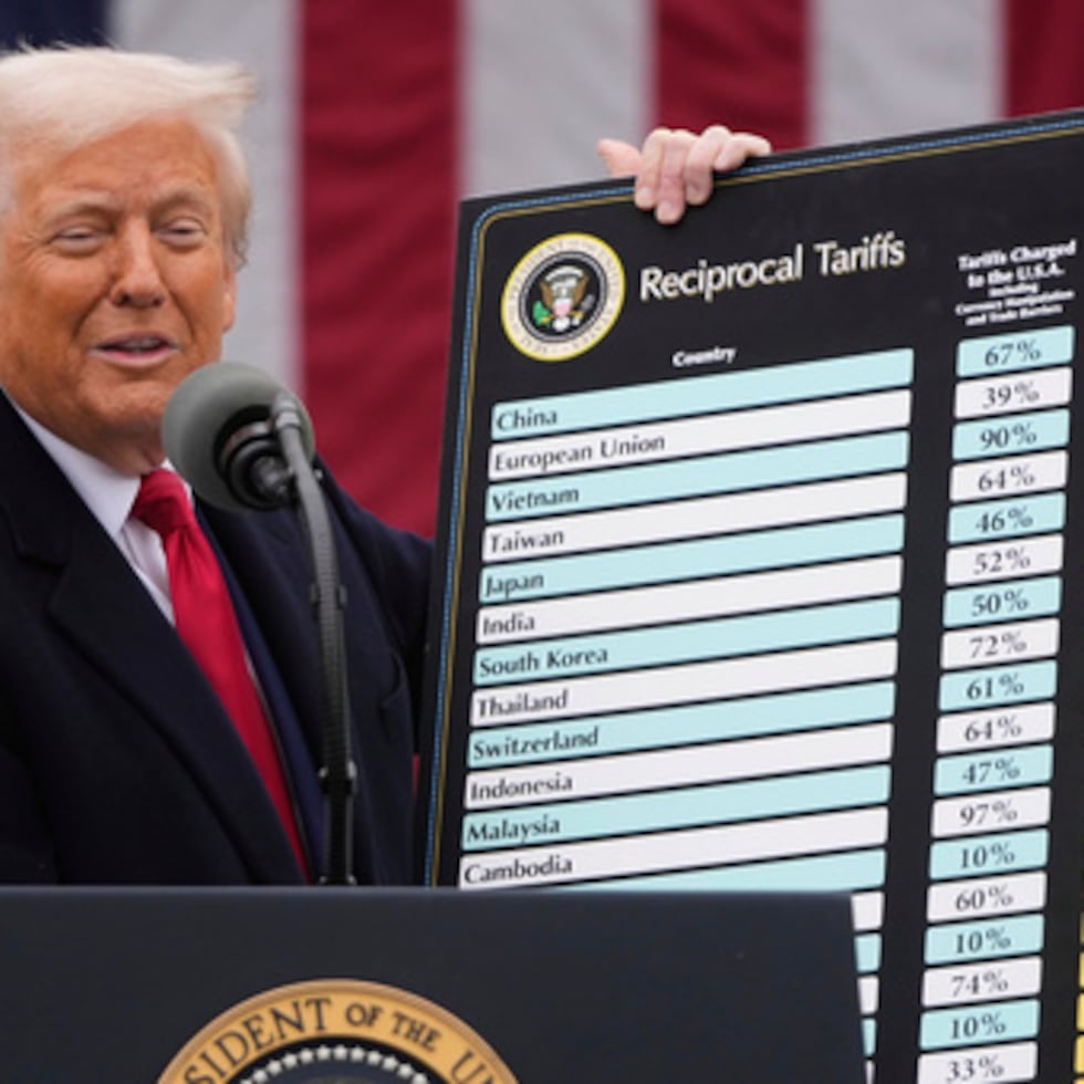 El comisionado residente cuestionó si el gobierno de Donald Trump (foto) impone aranceles a productos ordenados previo a los nuevos costos.