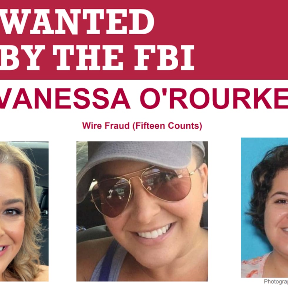 Vanessa O’Rourke es buscada por presuntamente haberle dicho de manera fraudulenta a su familia y amigos que había sido diagnosticada con una forma terminal de cáncer cerebral conocido como glioblastoma, y les informó que necesitaba dinero para ayudar con su tratamiento médico y para mantenerse mientras estaba enferma.