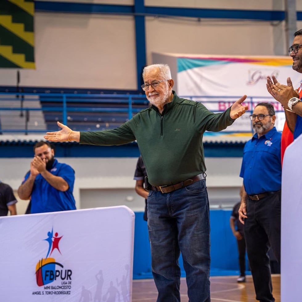 Ángel Toro dirigió la Liga de Mini Baloncesto Masculina.