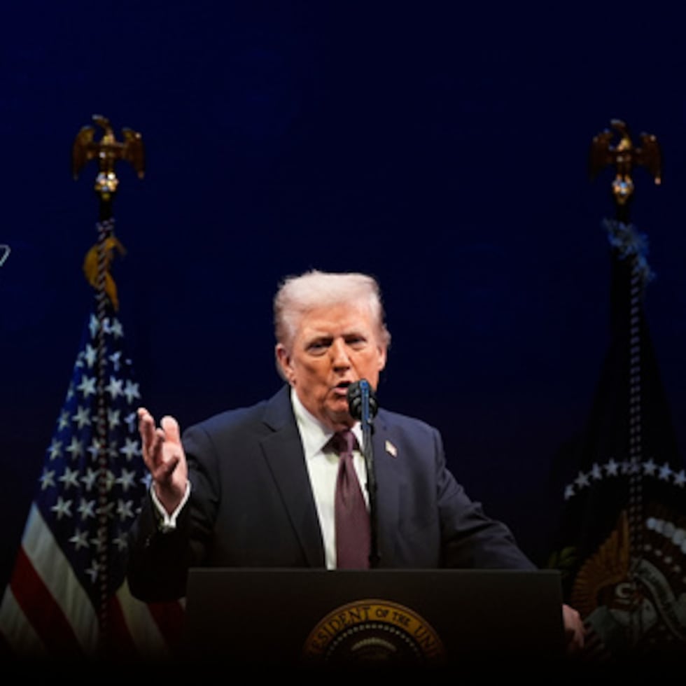 El presidente de Estados Unidos, Donald Trump.